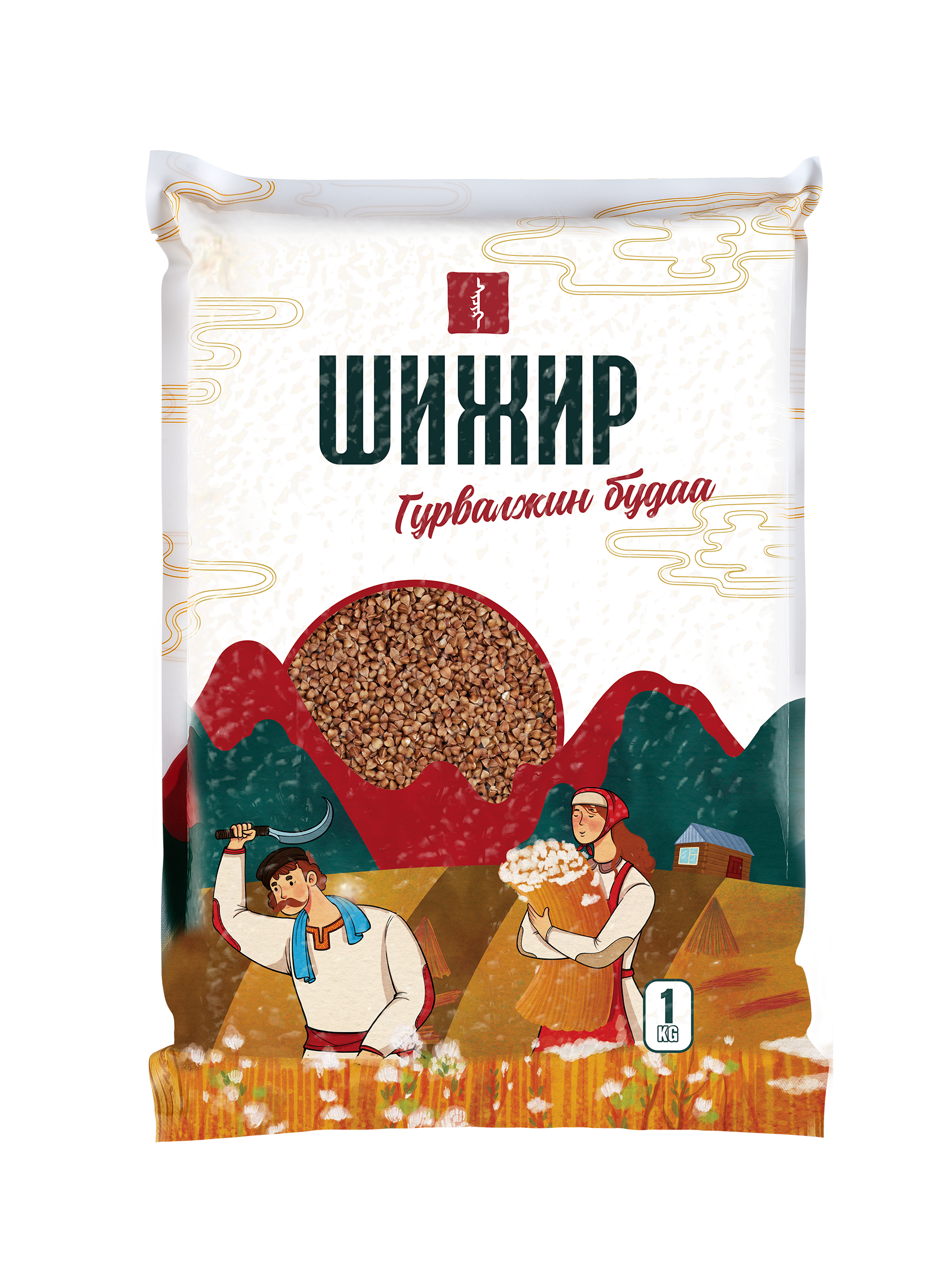 Shijir buckwheat 1кg/650gr